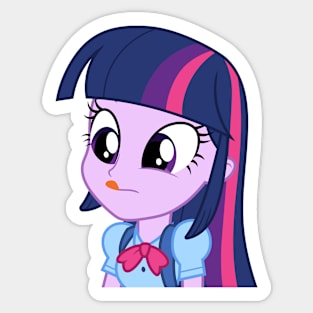 EQG Twilight Sparkle blep Sticker